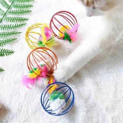 33 Pack Pet Toys - Cat Durable Cotton Rope Pull Teeth Clean Chew Toy Set