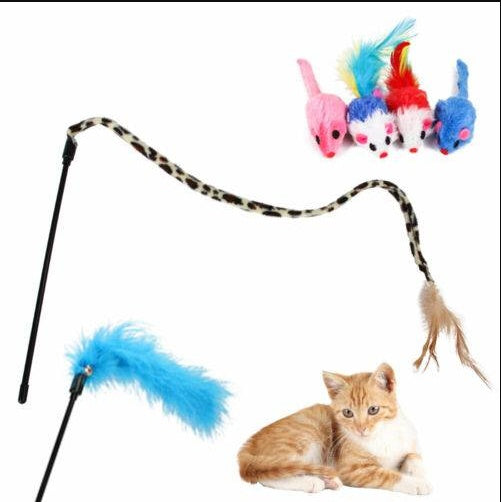 33 Pack Pet Toys - Cat Durable Cotton Rope Pull Teeth Clean Chew Toy Set