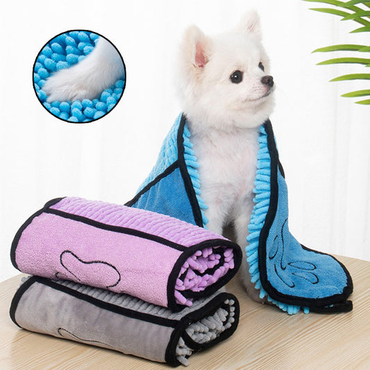 Pet Towels Super Absorbent Bathrobe Quick-Drying